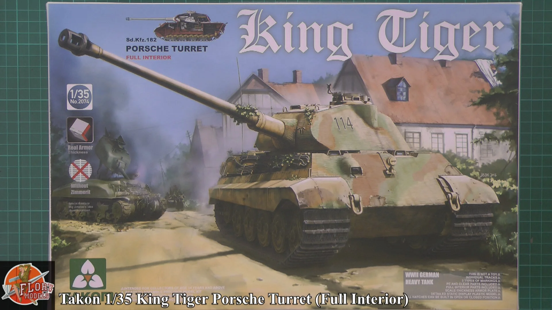 Takom 1/35 King Tiger — Flory Models